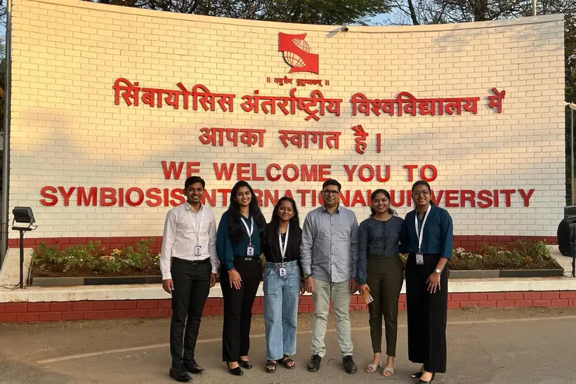 Seminar and platform demonstration, Symbiosis International University, Pune