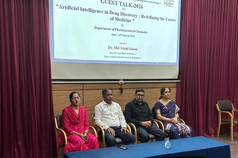 Guest Talk 2026 on Artificial Intelligence in Drug Discovery, KLE College of Pharmacy, Bengaluru